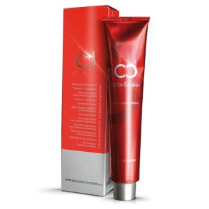 Vopsea profesională de păr cu ulei de cocos 5/22 Castaniu Deschis Violet Extrem – Acoperire 100% fire albe 100ml