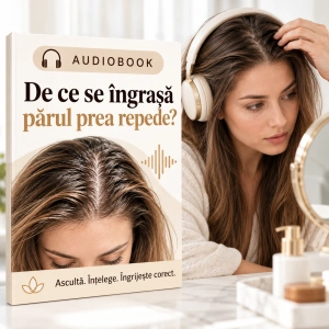 Audiobook: De ce se îngrașă părul prea repede? – Ghidul complet