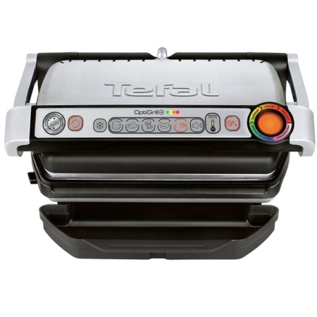 Gratar electric Tefal OptiGrill+ GC712D34 , 2000 W, 6 programe, Inox