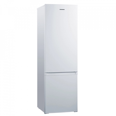 Combina frigorifica Heinner HC-V268F+, 268 l, Clasa F, LED, Control mecanic, Termostat ajustabil, H 170 cm, Alb