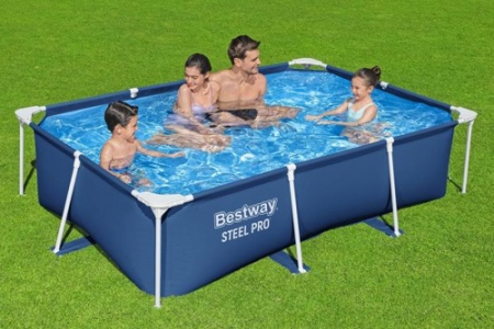 Piscina Bestway Steel Pro, 2.59m x 1.7m x 61 cm, 2300 litri - Img 2