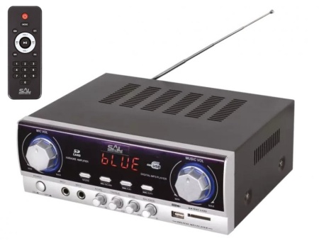 Amplificator cu multimedia, 2x40W, BT-FM-MP3