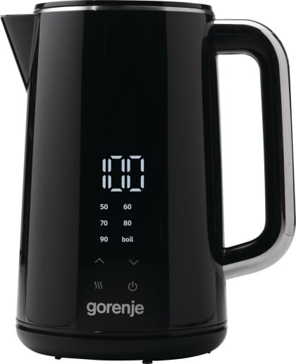 Fierbator Apa GORENJE K17DWD, 1.7l, 2200W, Negru-Argintiu