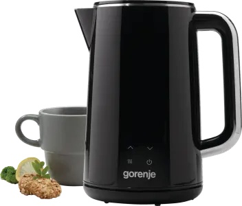 Fierbator apa GORENJE K17DWD, 1.7l, 2200W, negru-argintiu - Img 2