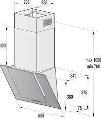 Hota decorativa HISENSE CH6IN6BXBG, 1 motor, 650 m3/h, L 60 cm, negru - Img 2