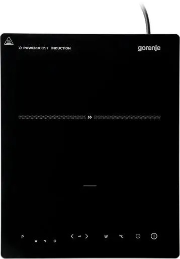 Plita cu inductie GORENJE ICR2000SP, 1 arzator, 2000W, negru - Img 4