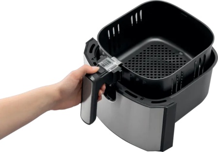 AIR FRYER, Friteuza cu aer cald Gorenje, model AF1700DB, 5l, 1700W, neagra, cu timer si control al temperaturii - Img 3