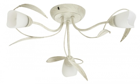 Candelabru plafon, crem, 3 x 40 W, G9, metal Colours Honos