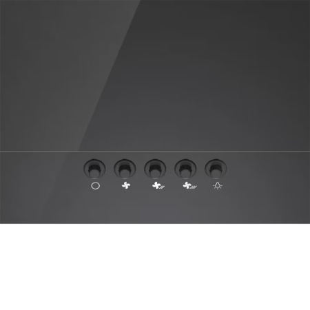 Hota decorativa HISENSE CH6IN6BXBG, 1 motor, 650 m3/h, L 60 cm, negru - Img 3
