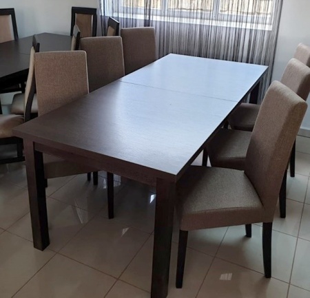 Masa extensibila Aly wenge 220x90x76 10 persoane