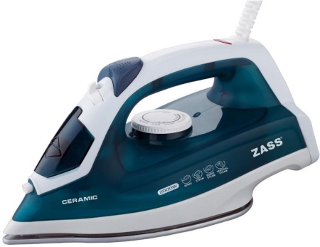 Fier de calcat Zass A 09, 2000W, talpa ceramica, calcare verticala