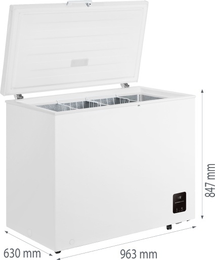 Lada frigorifica GORENJE FH25EAW, 248 l, H 85 cm - Img 2