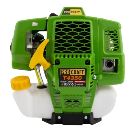 Motocoasa Benzina ProCraft T4350, 2T, 5.8CP, 9000 RPM, 3 sisteme taiere, pentru iarba si tufis - Img 6