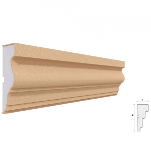 Ancadrament fereastra exterior AP116 dimensiuni 120x40x2000 mm - Img 2