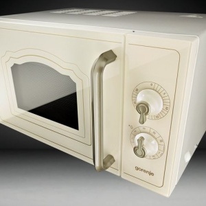 Cuptor cu microunde Gorenje Old Time MO4250CLI, 700 W, 20 l, Grill, Beige - Img 3
