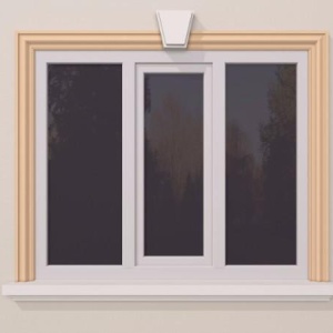 Ancadrament fereastra exterior AP116 dimensiuni 120x40x2000 mm