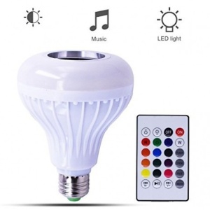 Boxa-bec LED, bluetooth, telecomanda si joc de lumini - Img 2