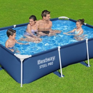 Piscina Bestway Steel Pro, 2.59m x 1.7m x 61 cm, 2300 litri - Img 2