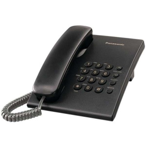 Telefon fix KX-TS500FXB Panasonic, negru