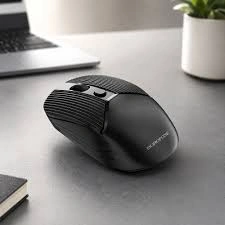 Borofone - Wireless Mouse Business (BG5) - 2.4GHz, 1600DPI, Ergonomic Design, Optical Sensor, Ambidextrous - Black