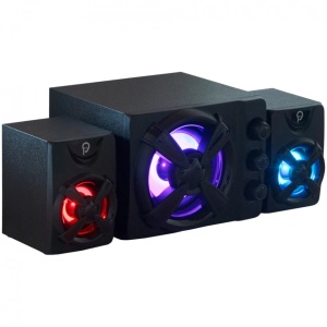 Boxe Gaming Spacer 2.1, RMS 11W, LED