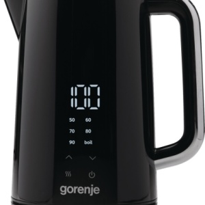 Fierbator Apa GORENJE K17DWD, 1.7l, 2200W, Negru-Argintiu