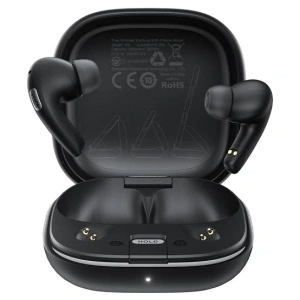 Acefast - Wireless Earbuds (W4) - In-ear TWS, BT v5.4, ENC Noise Cancelling, with Built-in Phone Stand, IPX4, 350mAh - Black