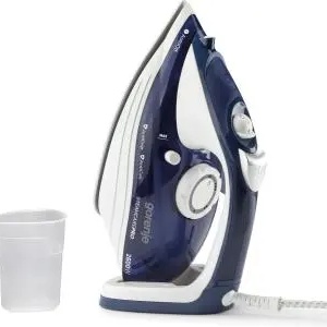 Fier de calcat GORENJE SIH2600BLC, 2600W, 95g/min, 350ml, talpa ceramica, albastru-alb - Img 2