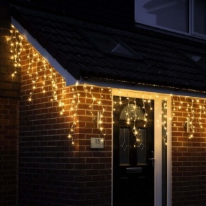 Perdea de lumini cu LED, decor sloi de gheaţă, 5m / 200 LED-uri