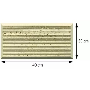 Piatră Decorativă Exterior Traverstone Code, Smoke, 40x20x2 cm-LICHIDARE STOC - Img 3