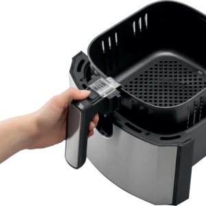 AIR FRYER, Friteuza cu aer cald Gorenje, model AF1700DB, 5l, 1700W, neagra, cu timer si control al temperaturii - Img 3