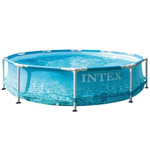 Piscina Intex Beachside 28206NP, cadru metalic 3.05mx76cm