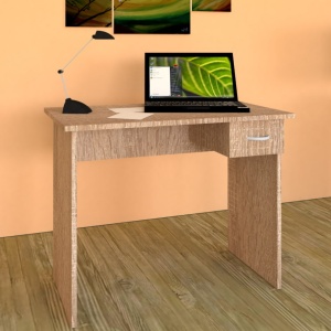 Birou calculator, stejar, 770 x 550 x 700 mm
