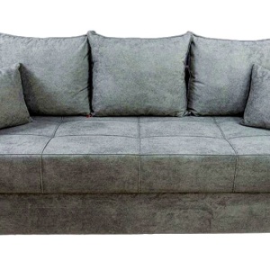 Canapea Claudia Memory Mini Nice Velvet 23, 3 locuri, 227 x 75 x 73 cm, gri