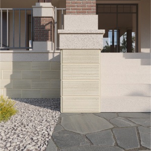 Piatră Decorativă Exterior Traverstone Code, Smoke, 40x20x2 cm-LICHIDARE STOC