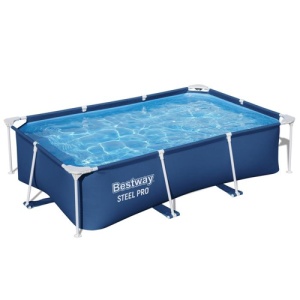 Piscina Bestway Steel Pro, 2.59m x 1.7m x 61 cm, 2300 litri
