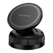 Borofone - Phone Holder Rider (BH139) - Universal, Magnetic, Vacuum Suction Cup, 360° Rotation, 4.5 - 7" Phones - Black