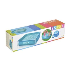 Piscina pentru copii, Intex, 122 x 122 x 30 cm, 342 l, cadru otel, PVC, albastra - Img 5