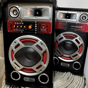 Set 2 Boxe Ailiang 610D, 2 x 75 W, Radio, Bluetooth, Usb, TF Card, Telecomanda