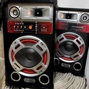 Set 2 Boxe Ailiang 610D, 2 x 75 W, Radio, Bluetooth, Usb, TF Card, Telecomanda