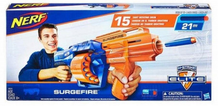 NERF N-STRIKE  SURGEFIRE E0011 - 15 SAGETI
