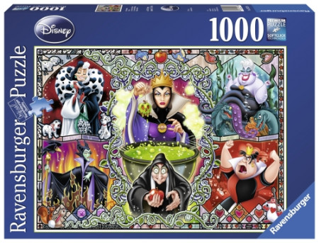 Puzzle Disney Vrajitoare, 1000 Piese