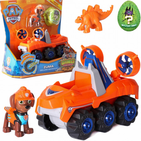 PAW PATROL ZUMA  VEHICUL FIGURA MARSHALL + DINO