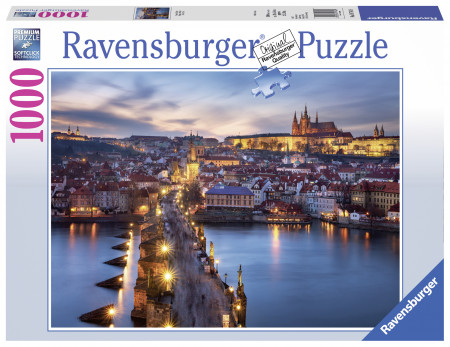 PUZZLE PRAGA NOAPTEA, 1000 PIESE
