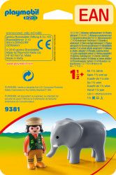 1.2.3 Ingrijitor Zoo Cu Elefant