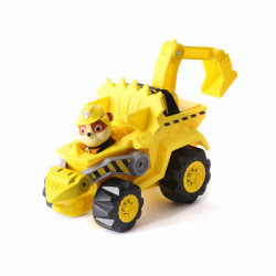 PAW PATROL RUBBLE VEHICUL + FIGURA + DINO