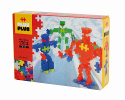 Plus Plus Neon Roboti - 170 Piese