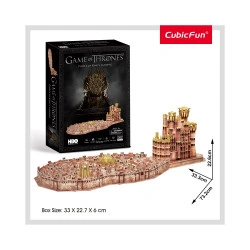 PUZZLE 3D GAME OF THRONES -TINUTUL REGELUI 262 PIESE - Img 2