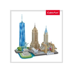 PUZZLE 3D NEW YORK 123 PIESE - Img 3