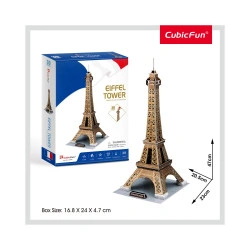 PUZZLE 3D TURNUL EIFFEL (NIVEL MEDIU 43 PIESE) - Img 3